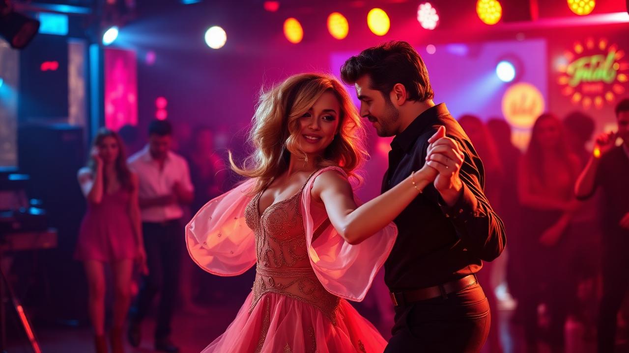 Hustle dance lessons