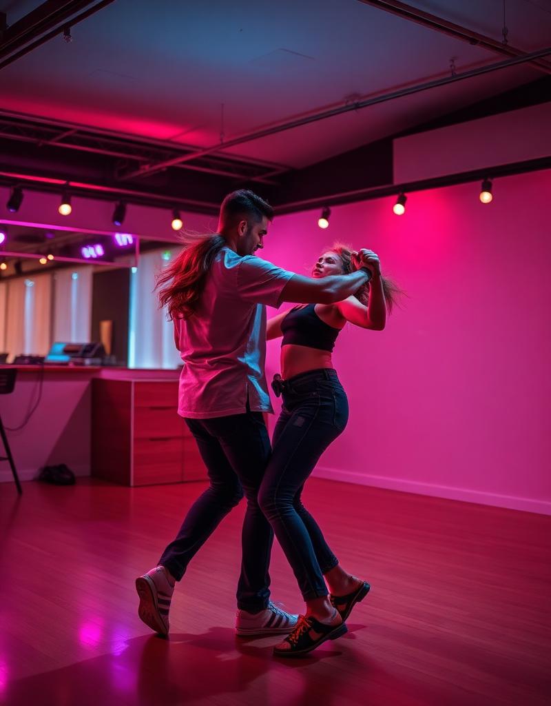 Hustle dance lesson experience in San Diego